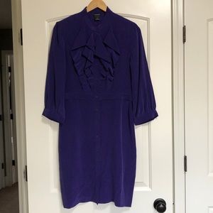 Club Monaco silk shirt dress - size 8